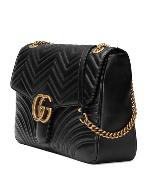 gucci gg marmont mini chevron leather satchel bag|gg marmont large shoulder bag.